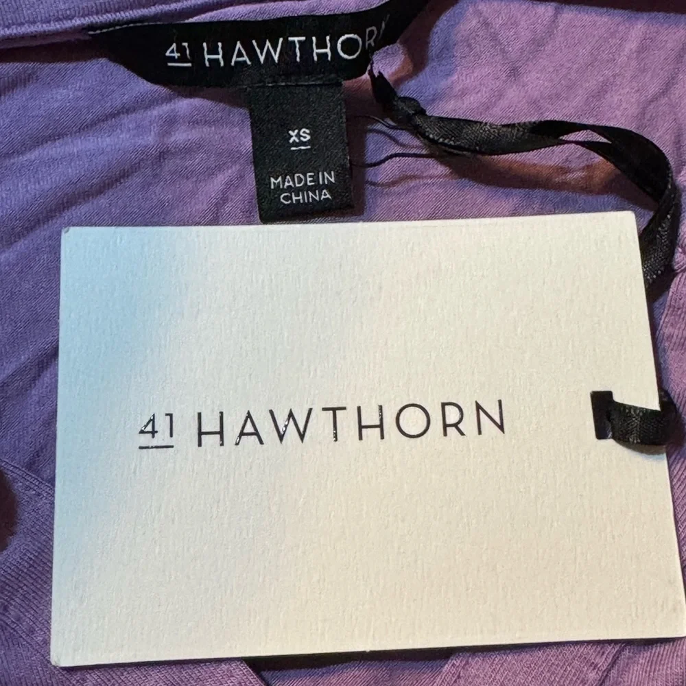41 Hawthorn Long Sleeved Knit Shirt Dress